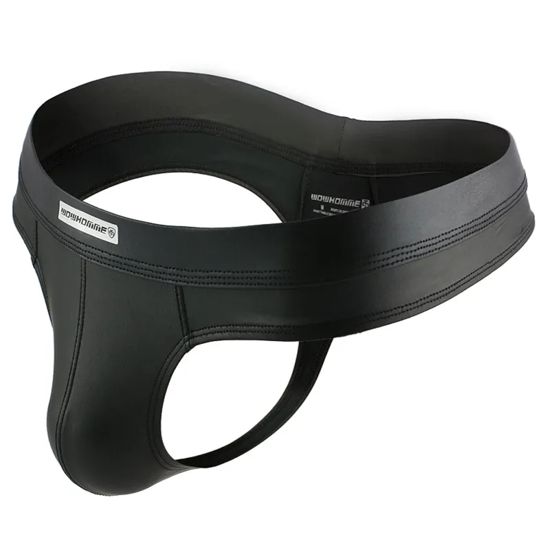 Трусы-танга мужские из искусственной кожи эротические кожаные ремни |