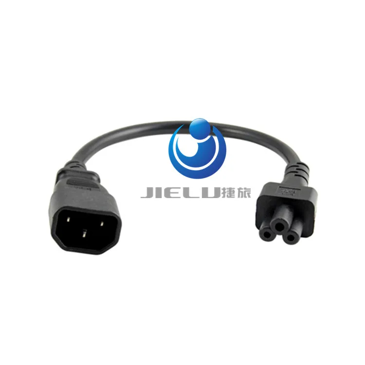 IEC 320 C14 Male Plug to C5 Female Adapter Cable 3 Pin Micky.PDU PSU Power Converter Cord 30CM 5PCS | Обустройство дома
