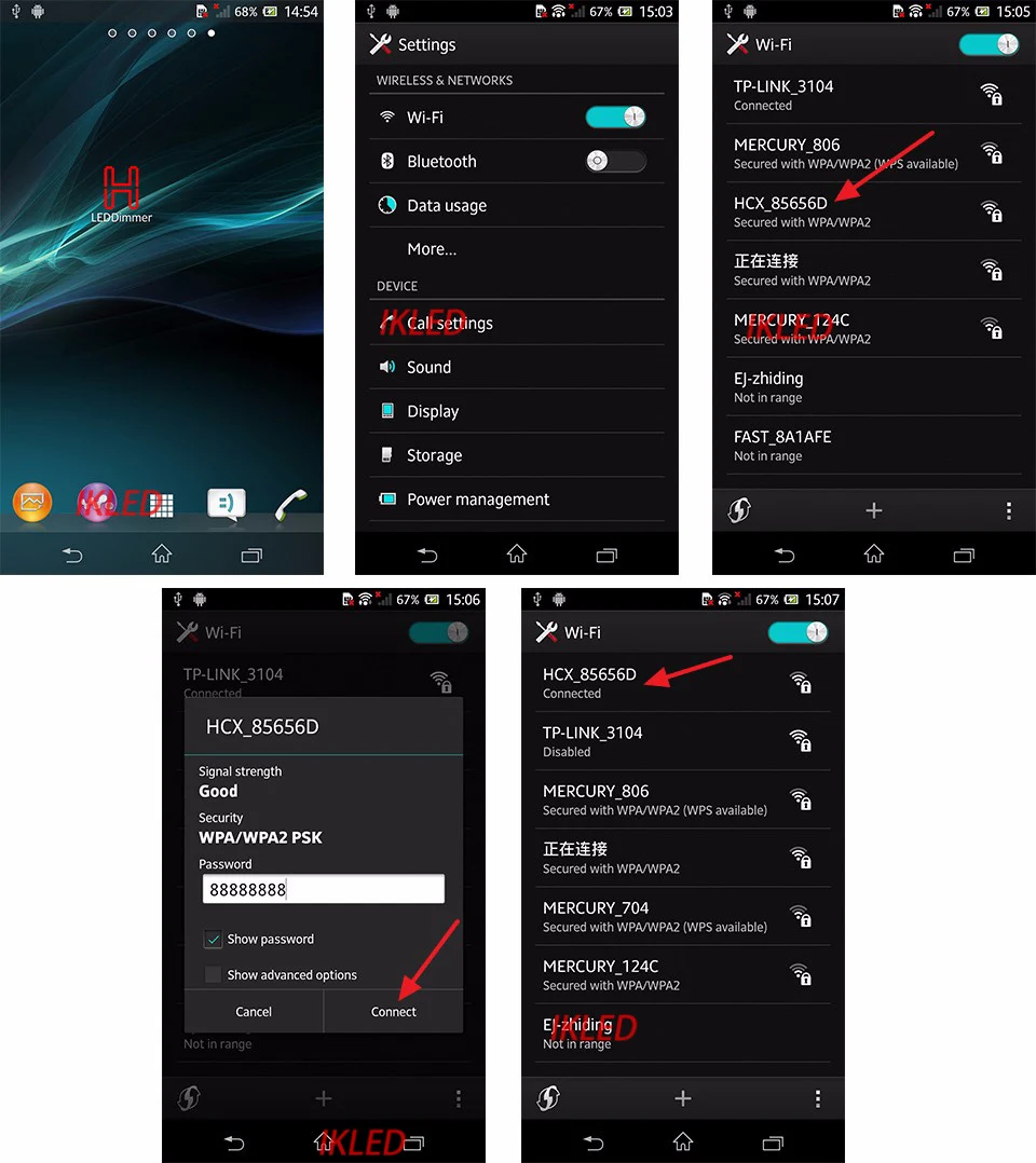 Светодиодная лента RGBWW контроллер, wifi контроллер, android app, max 4A/route, led Wi-Fi затемнитель, для RGB, RGBW, RGBWW полоса, wifi Пульт дистанционного управления