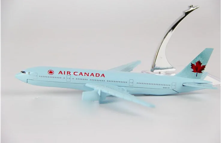 Лидер продаж модель самолета 16 см Боинг 777Air Канада B777 из металла для детей