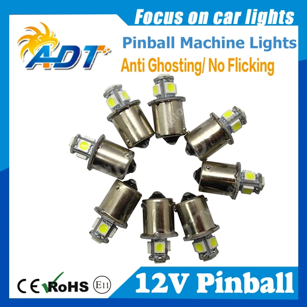 Высококачественные светодиодные лампы 5 * 5050SMD с чипом 12 В 13 в 100 Ba15s #89 штыковые