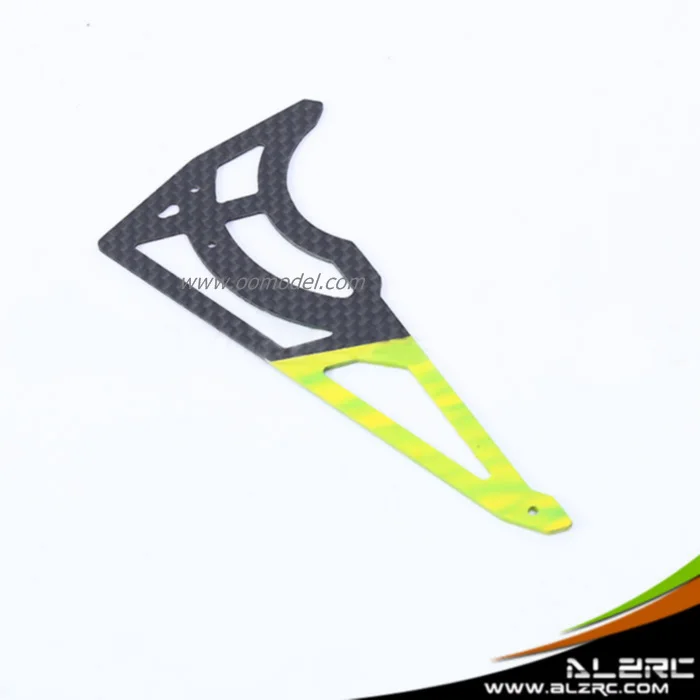 Alzrc Devil 450 деталей D45F25 быстроуглеродный вертикальный stabilizer-1.2mm RC вертолет t-REX