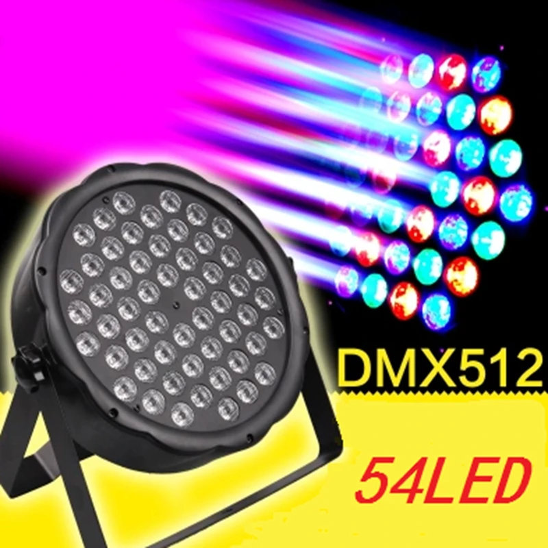 DMX512 Светодиодный прожектор Par Светильник Led s RGBW светодиодный сцсветильник с