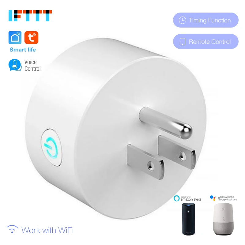 Смарт розетка Беспроводная с Wi Fi и американской вилкой 50 шт.|Умные розетки| |