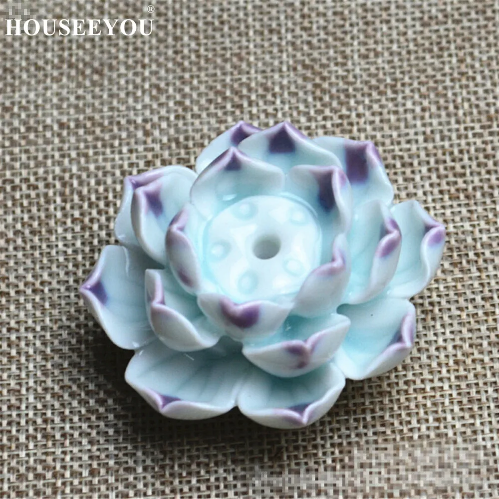 Керамическая палочка для благовоний горелка в виде лотоса палочки с 1/3