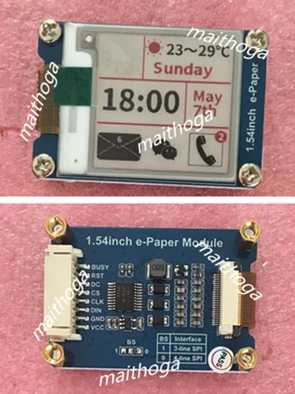 RPi 1 54 дюймов 8P SPI Красный Черный Белый E Paper ink экран модуль 200*200 STM32|screen module|e-ink screene-ink