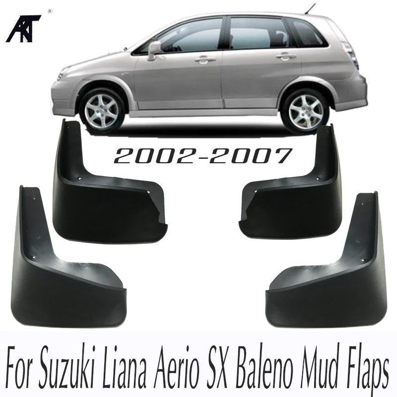 Автомобильные Брызговики для Suzuki Liana Aerio SX Baleno 2002 2007 брызговик крыло брызговиков