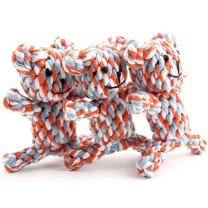 Милые домашние игрушки для собак для щенков, хлопковая веревка, устойчивая к нетоксичным животным, хлопковая игрушка для кошек, жевательная игрушка для собак, игрушечная интерактивная игрушка