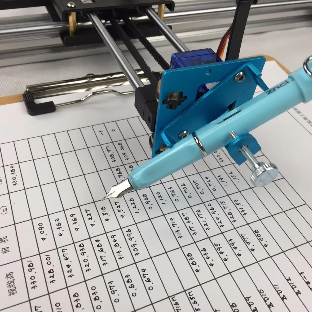 Assembled Metal Version drawbot Idraw masters lettering robot XY-plotter drawing kit Writing Size210X291MM | Инструменты