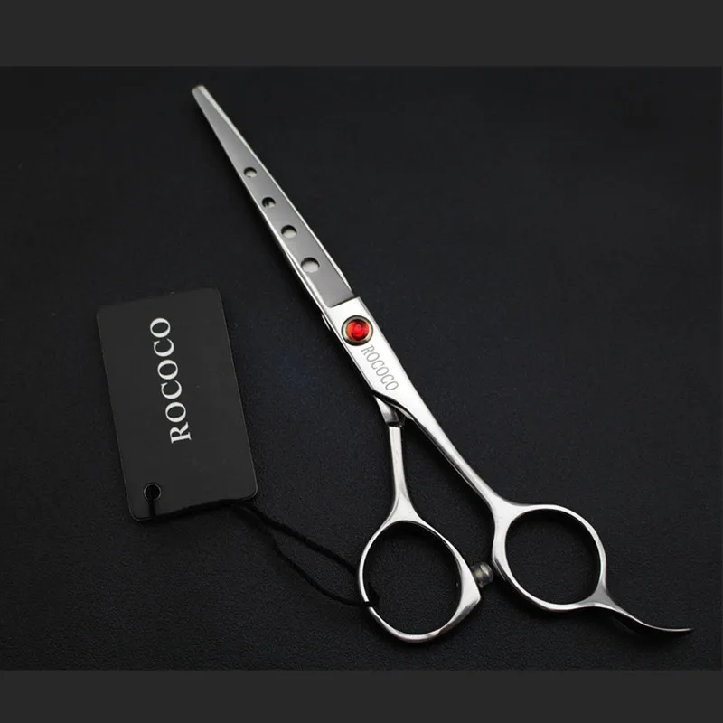 Профессиональные Парикмахерские ножницы 6 дюймов с рубиновым лезвием и четырьмя