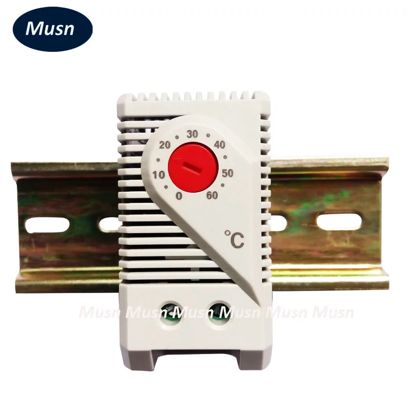 10 шт./лот компактный 0 60 градусов настраиваемый регулятор температуры Термостат