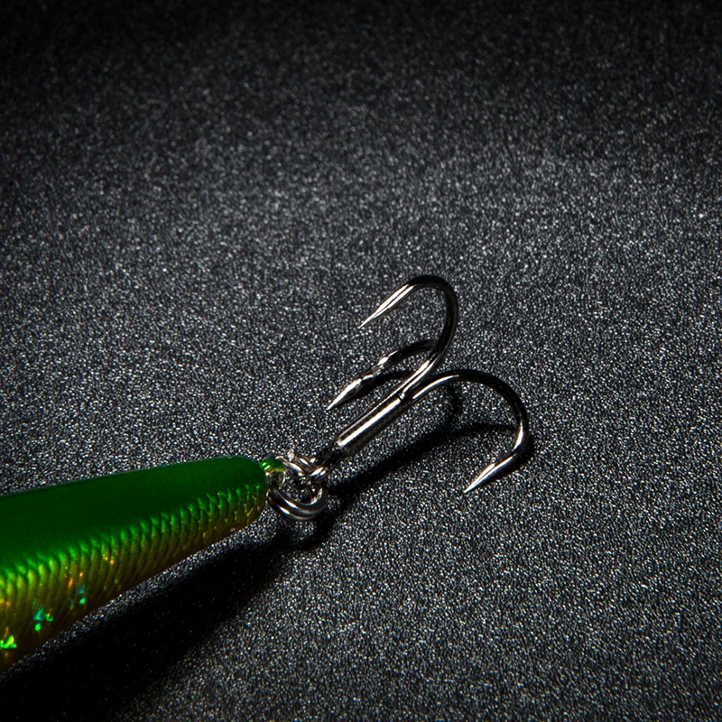 ZUKIBO 1 шт. 62 мм 7 г Minnow Crank глубокое погружение антикоррозионное лазерное покрытие