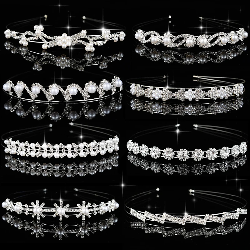 Несколько свадебных украшений для волос аксессуары корона украшения женщин