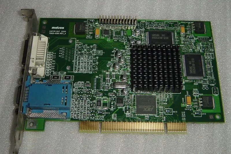 Оригинальная карта дисплея MATROX 32M DVI PCI G450 G45FMDVP32DB бесплатная доставка | Компьютеры