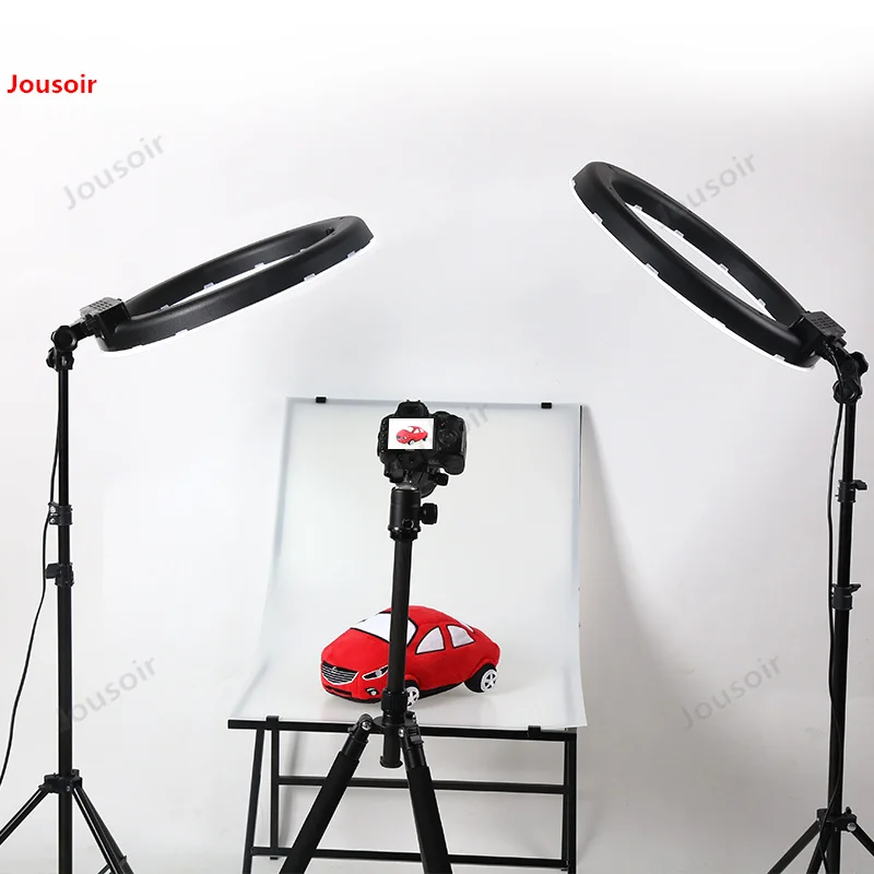 Светодиодная 18 дюймовая кольцевая лампа для фотосъемки красивая заполняющая