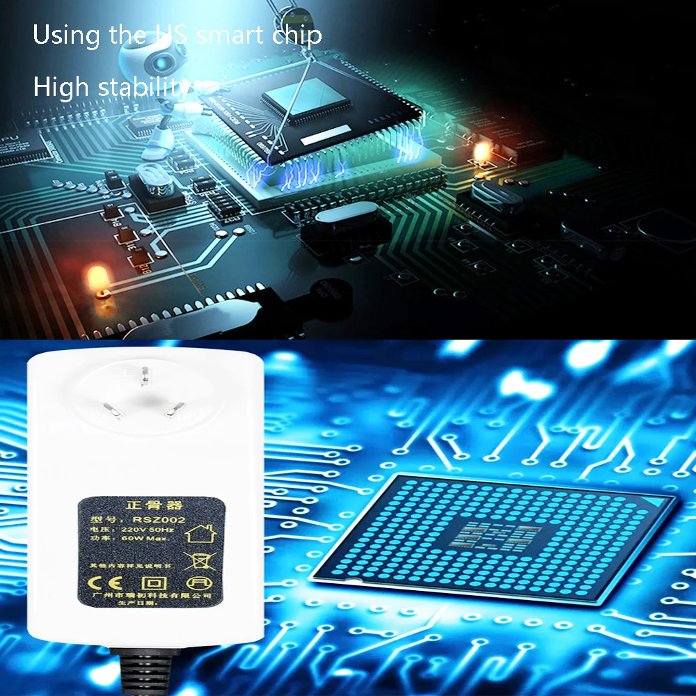 780N 4 Регулируемый уровень инструмент для регулировки хиропрактики интенсивность терапии Электрический корректор активатор шейный массажер