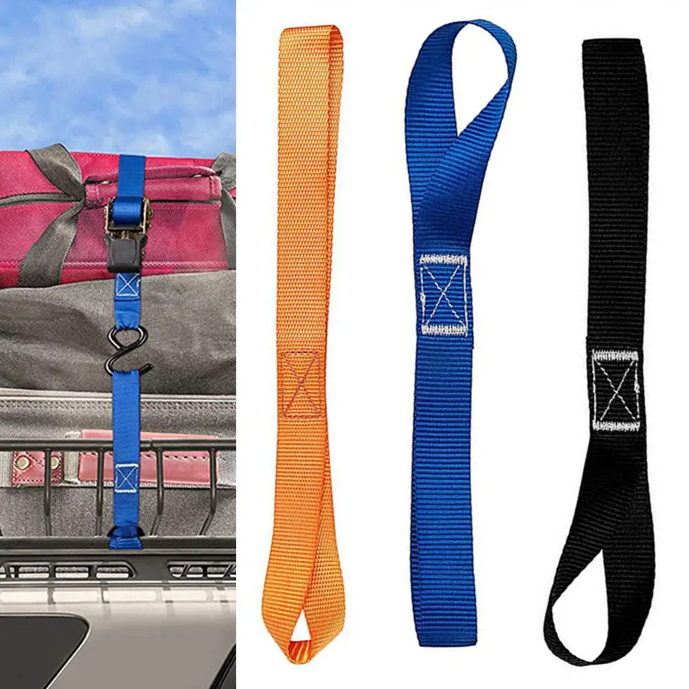 

6Pcs Soft Loop Tie Down Straps Strong Load Capacity Loops for Securing ATV UTV Motorcycles Scooters Dirt Bikes Lawn Garden