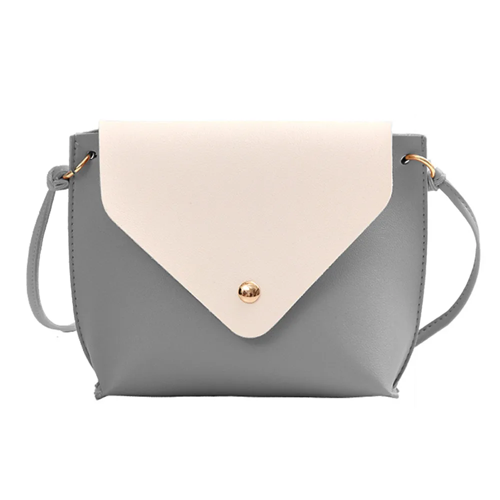 Новое поступление женская кожаная цветная сумка через плечо сумка-мессенджер