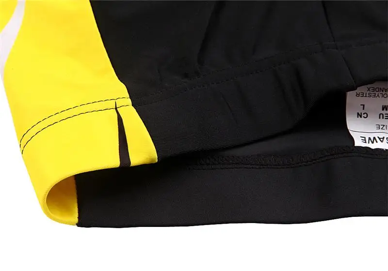 WOSAWE весна лето мужские с длинным рукавом Велоспорт Джерси Набор дышащий 3D мягкий