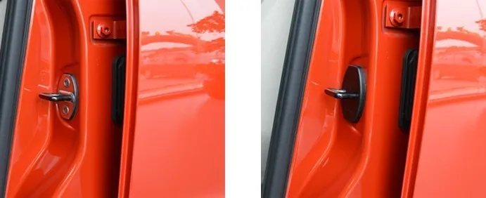 Крышка дверного замка автомобиля фиксатор для Volkswagen VW Jetta CC GOLF POLO GOLF 6 Passat B4 B6 Lavida BORA Skoda Fabia Superb комплект одежды из 4 предметов, новая