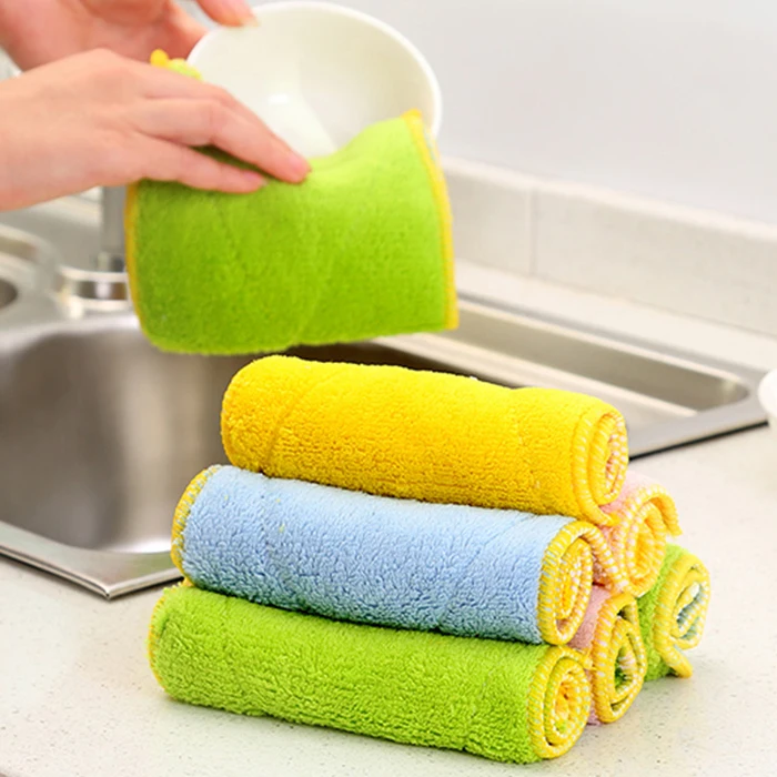 Тряпка для мытья посуды впитывающая тряпка | Дом и сад