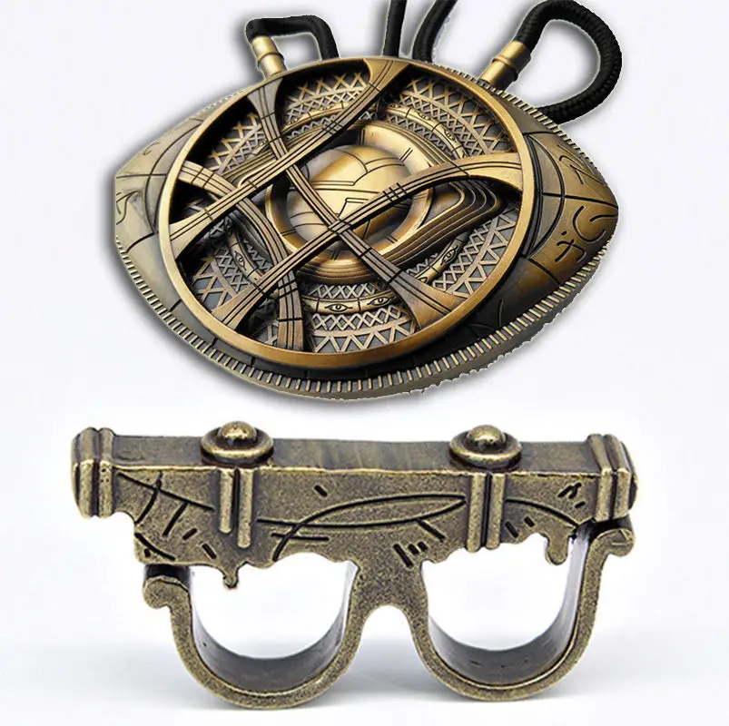 Д р 1:1. Странное кольцо + ожерелье глаз агаматто подвеска косплей реквизит д ра