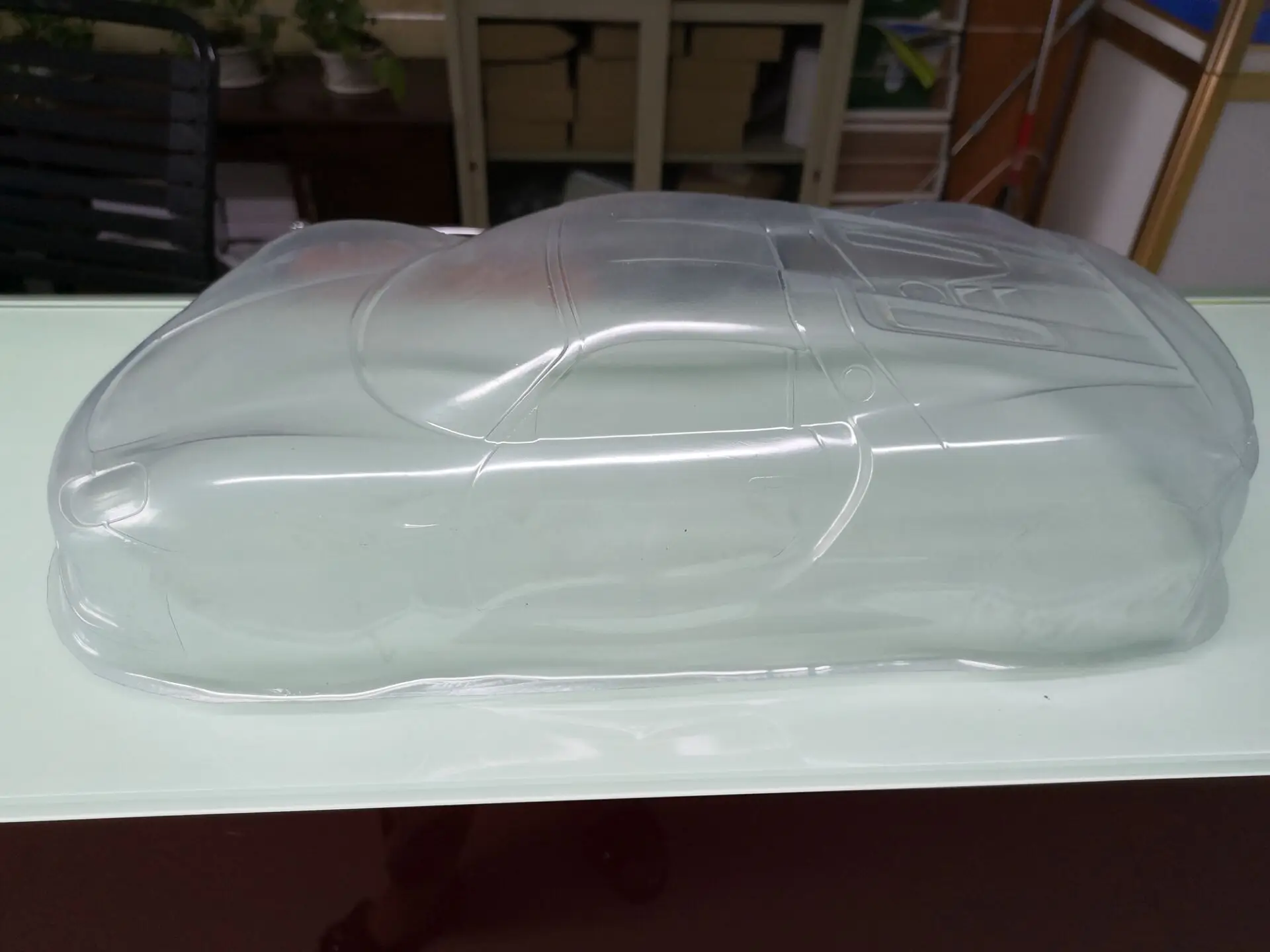 1/10 на дороге дрифт автомобиля прозрачный корпус с наклейкой для PPorsche 911 991 Carrera 4