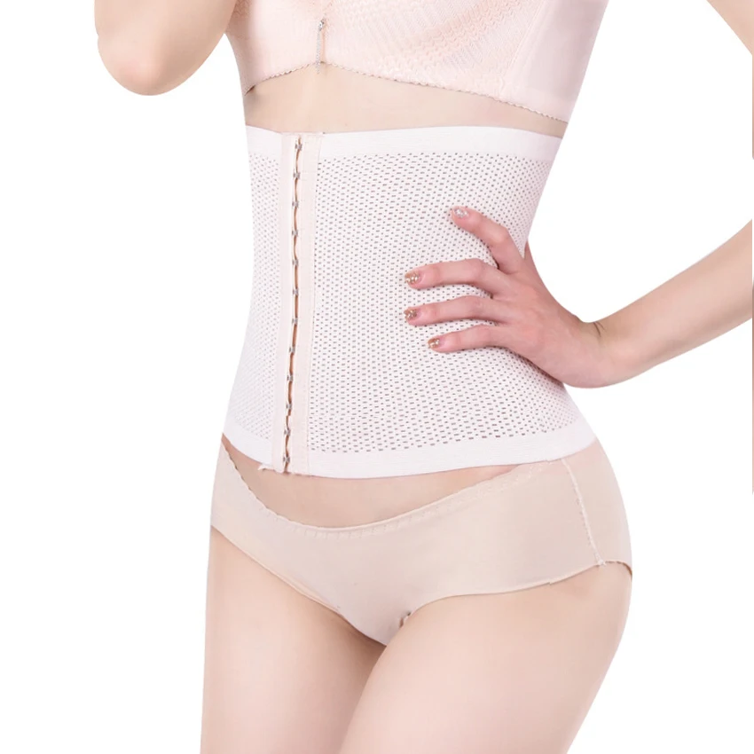 Корсет утягивающий для талии соблазнительный пояс живота черный шейпер тренажер