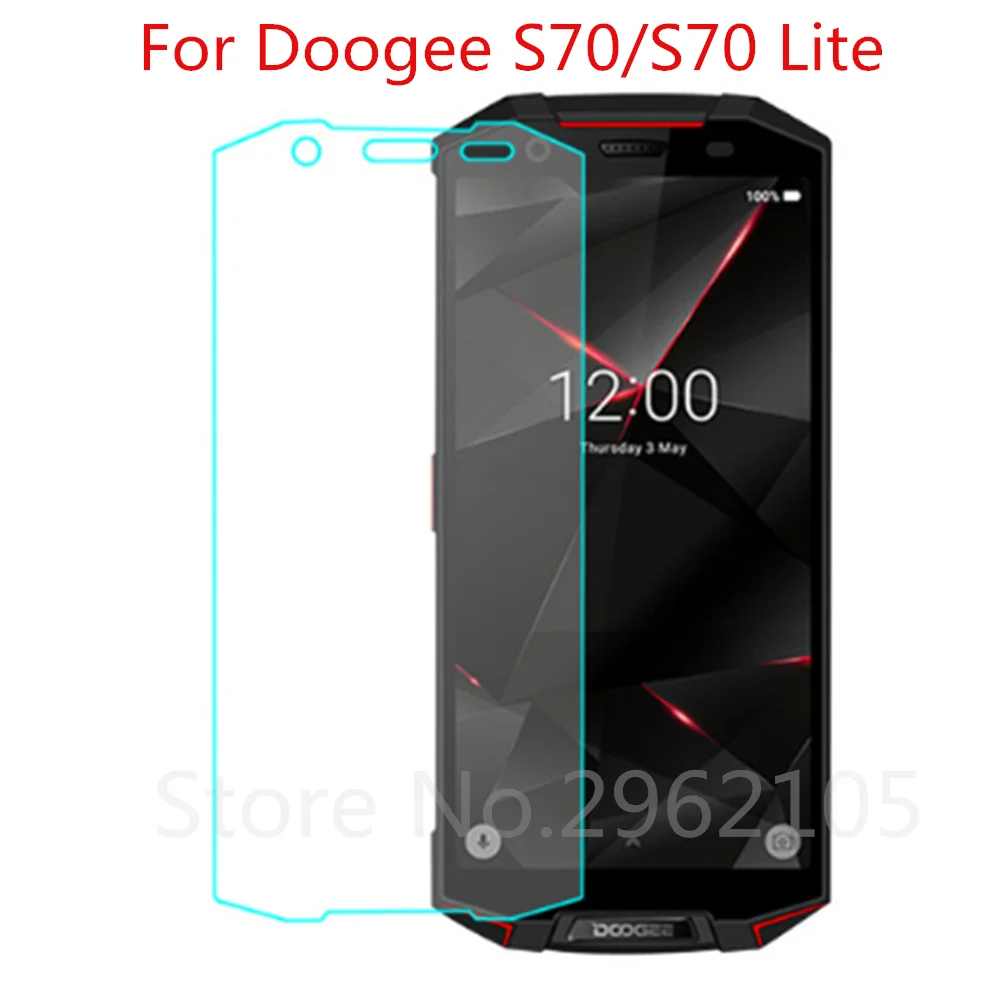 1 шт. Для Doogee S70 закаленное стекло 9H 2.5D Высококачественная защита экрана Lite