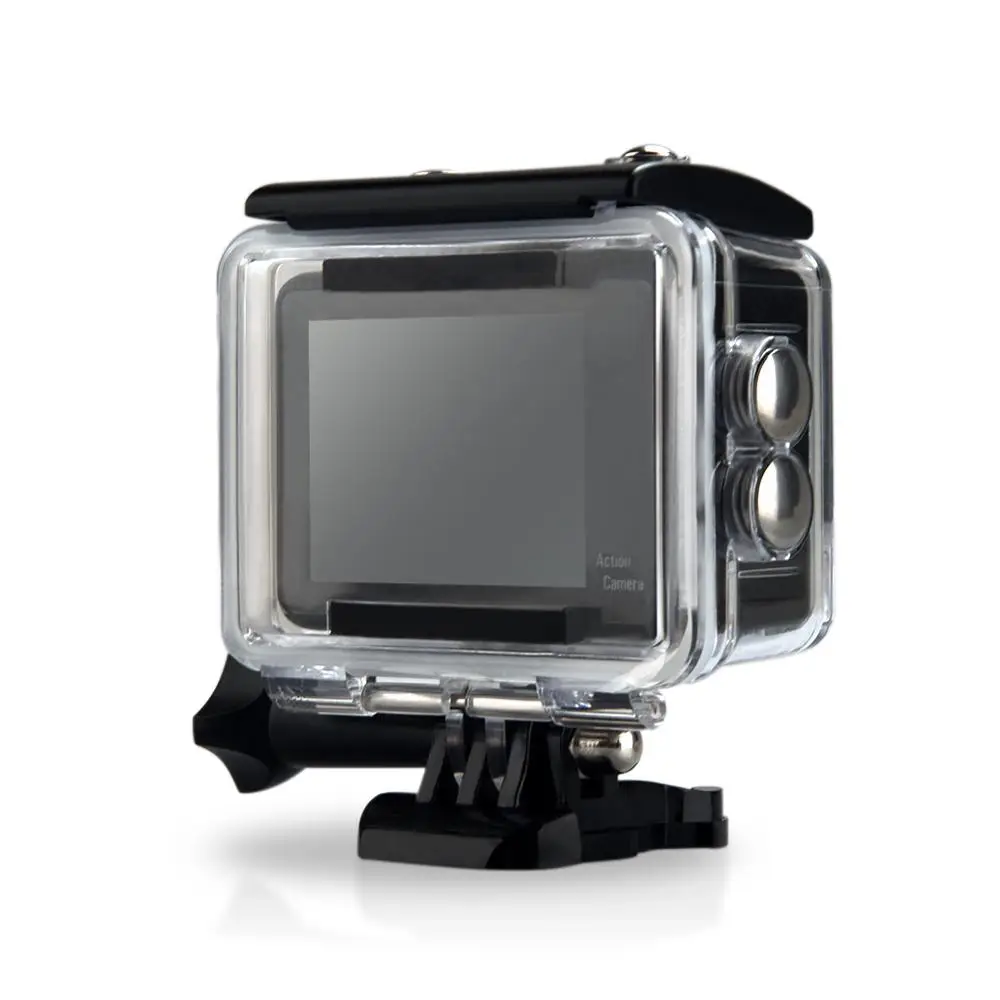 Goldfox Mini 4K Экшн-камера wifi 2," сенсорный экран Full HD 1080 P/30fps мини шлем Водонепроницаемая Спортивная DV камера с дистанционным управлением