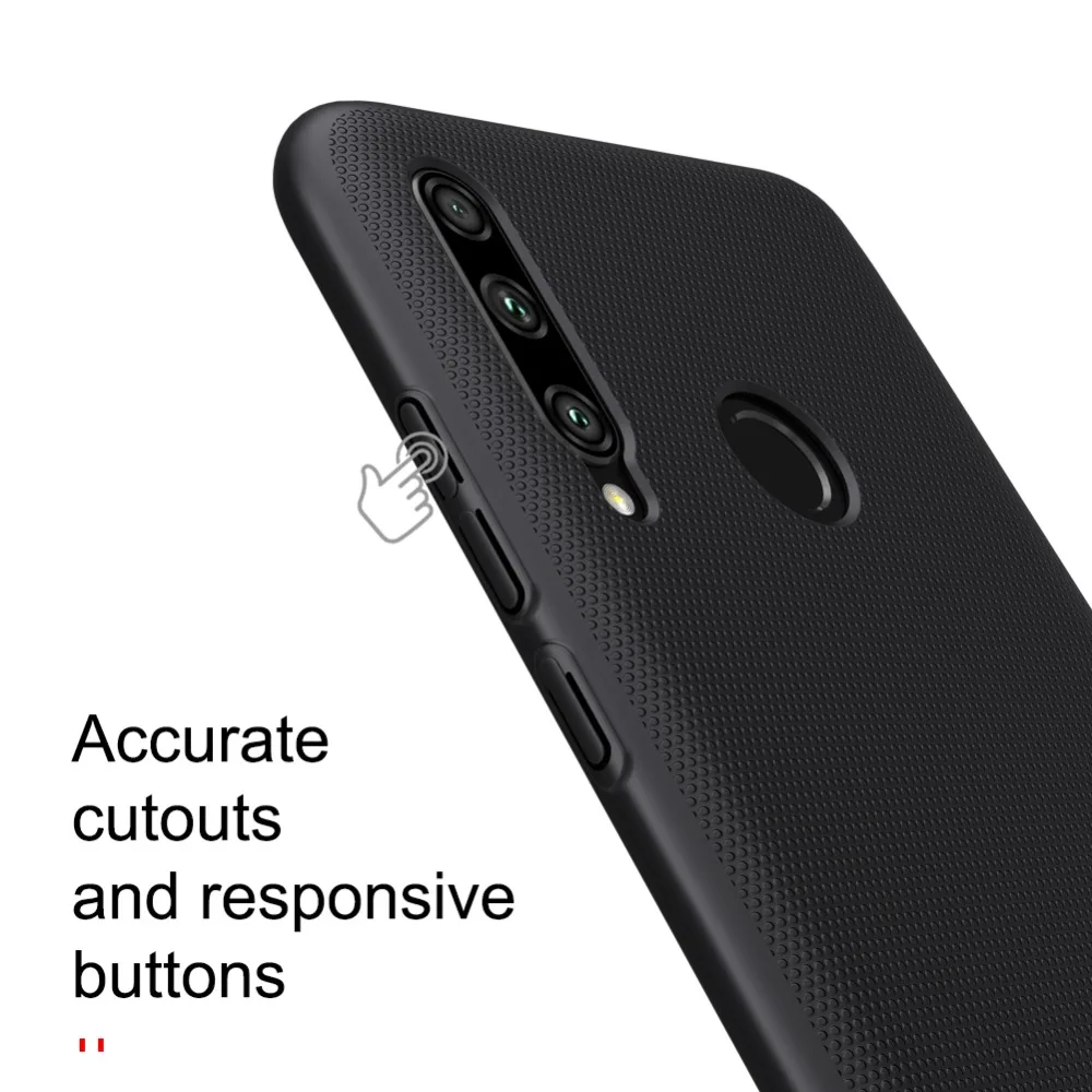 Для huawei Honor 20 Lite бампер чехол Nillkin матовый Противоскользящий защитный чехол для Honor 20 Lite матовый жесткий чехол