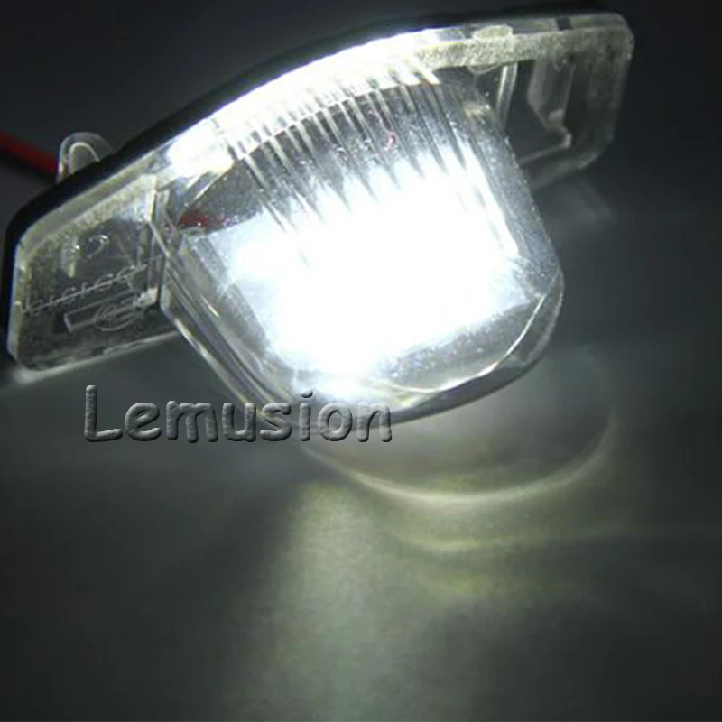 1 пара Автомобильный светодиодный номерной знак светильник 12V SMD СВЕТОДИОДНЫЙ