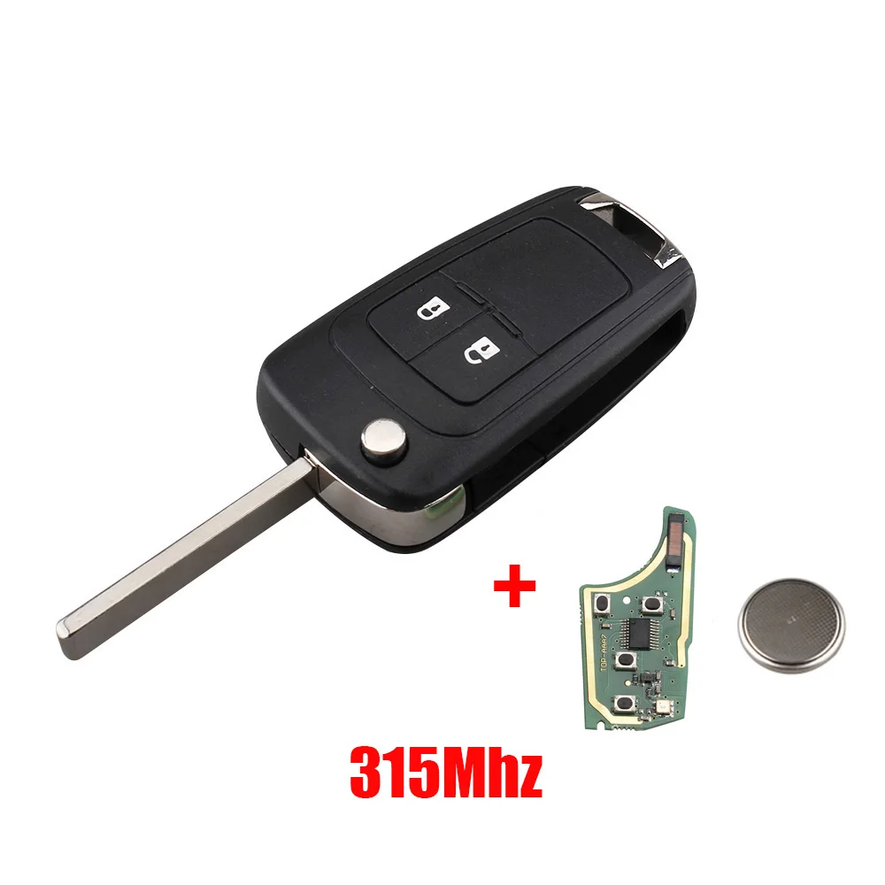 BHKEY 2/4/5 кнопки дистанционный ключ-брелок от машины для Chevrolet OHT01060512 315Mhz Aveo Cruze Orlando с