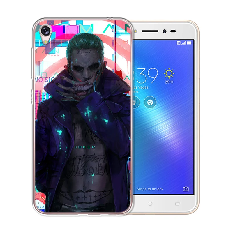 Joker venom marvel Человек-паук Железный человек для Asus Zenfone Live ZB501KL Max 3 4 Pro M1 ZB602KL ZC520KL ZC520TL