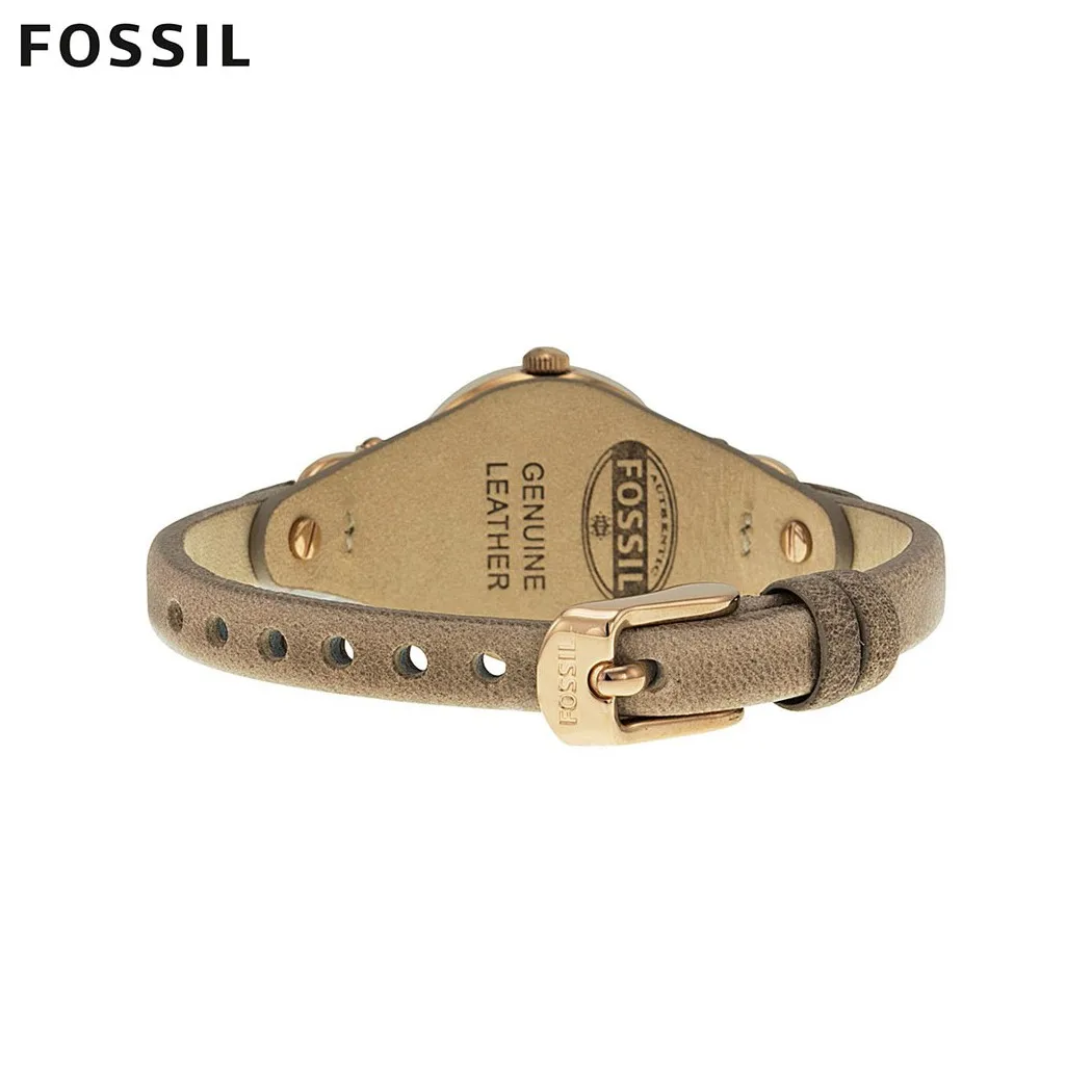 Наручные часы Fossil ES3262 женские кварцевые на кожаном ремешке |
