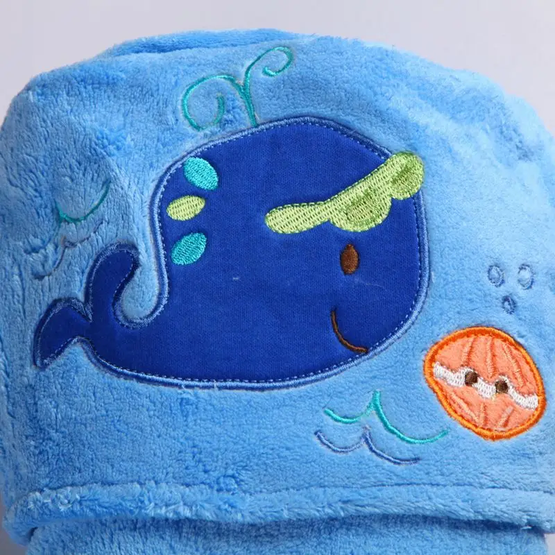 Высококачественный детский халат с капюшоном 80*100 см мягкое Хлопковое полотенце