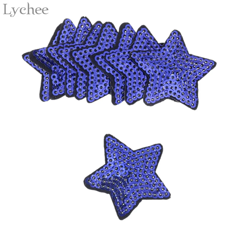 Патчи с блестками Lychee Life 10 шт. железные патчи для одежды аксессуары шитья | Дом и