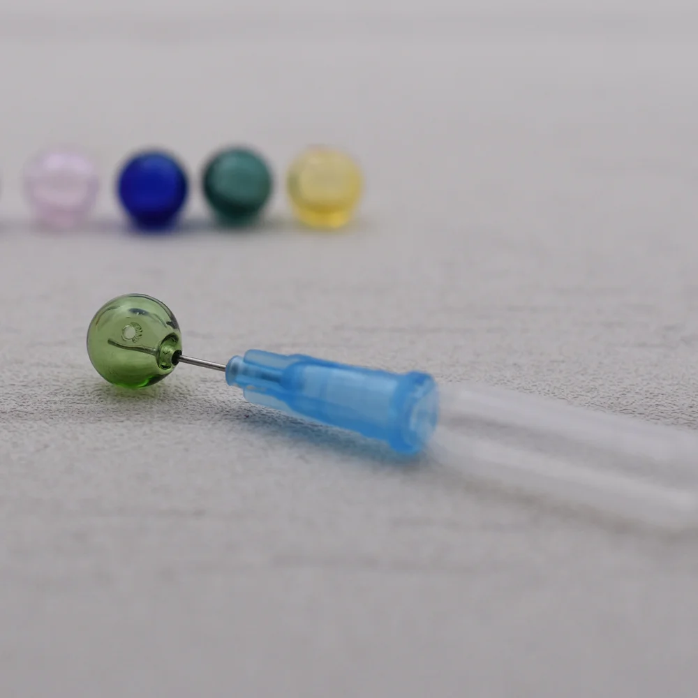 1 шт 8 мм цветной глазурь шар стеклянный флакон диффузор парфюм многоразовый