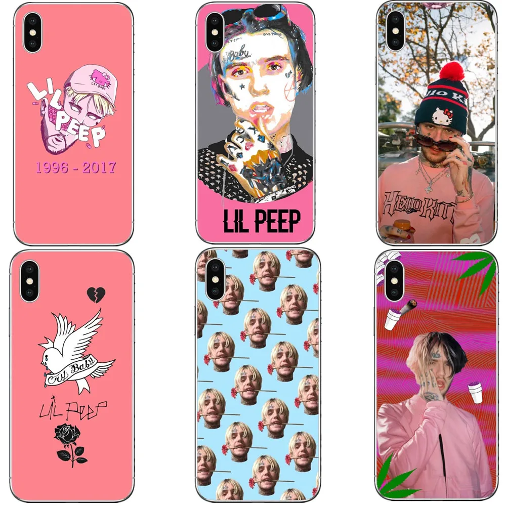 Чехлы для телефонов плач птица iPhone X 10 Lil Peep Bo открытый Жесткий ПК чехол 8 Plus 7 7Plus 6 XR