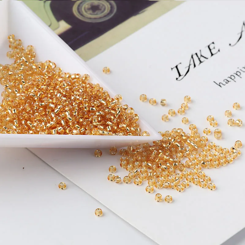 ISequins 1200 шт./лот 2 мм бусины из чешского стекла для рукоделия 11/0 стеклянные сделай