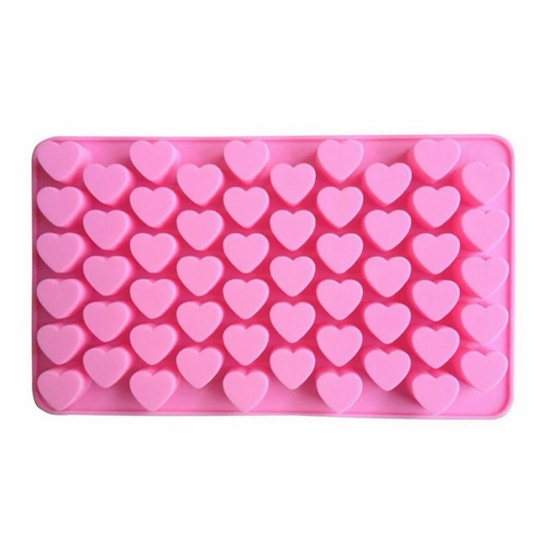 ДЕНЬ ВЕСЕЛО 2016 Новый Год Симпатичные 55 Клеток Сердца Стиль силиконовые