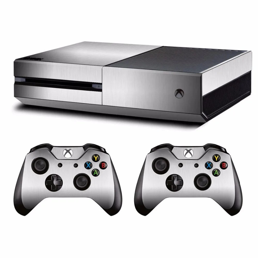 Матовый металлический кожи Стикеры наклейка для Microsoft Xbox One консоли и 2