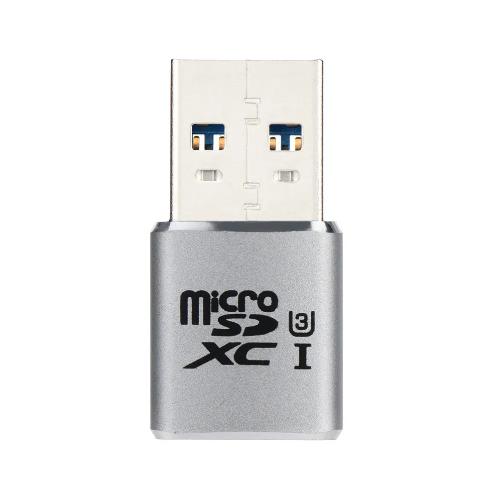 Мини кардридер Ouhaobin адаптер для считывания карт USB 3 0/MICRO SD/SDXC алюминиевый внешний