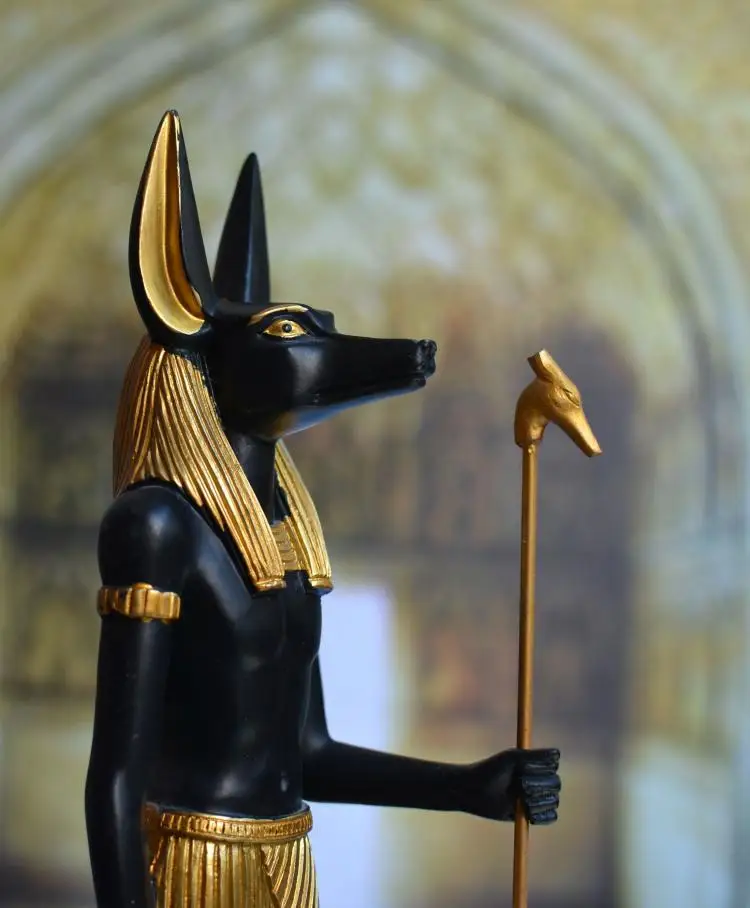 Мумия возвращается древних египетских идолов Anubis украшение "Собака" Horus Patronos туристические сувениры счастливые украшения фигурки ремесла