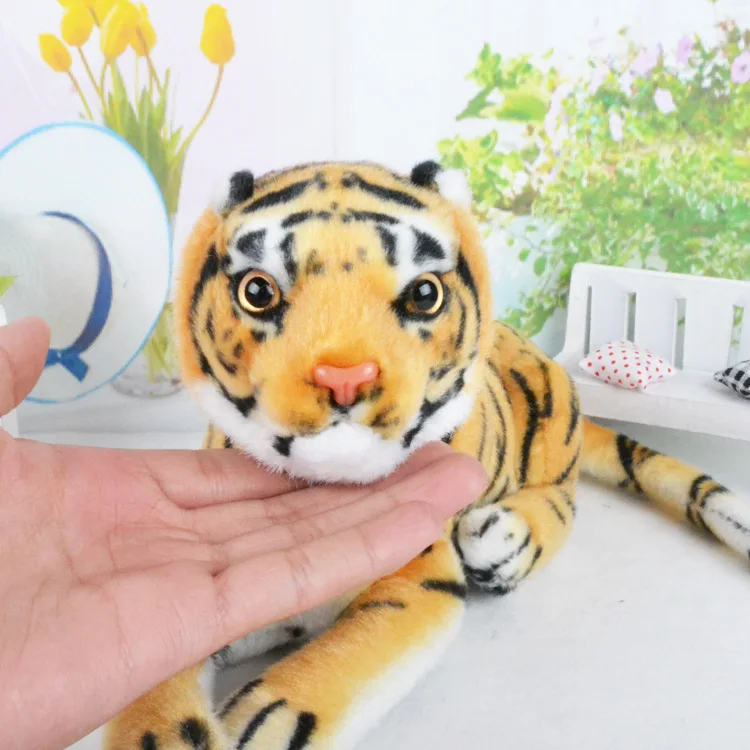 25 см Малый милые плюшевые игрушки Tiger прекрасная кукла животного Подушка Для