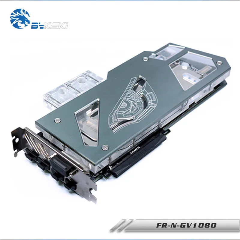 Bykski полный охват блок GPU воды для Gigabyte GTX1080 GTX1070 GTX160 Графика карты FR N GV1080|gpu water