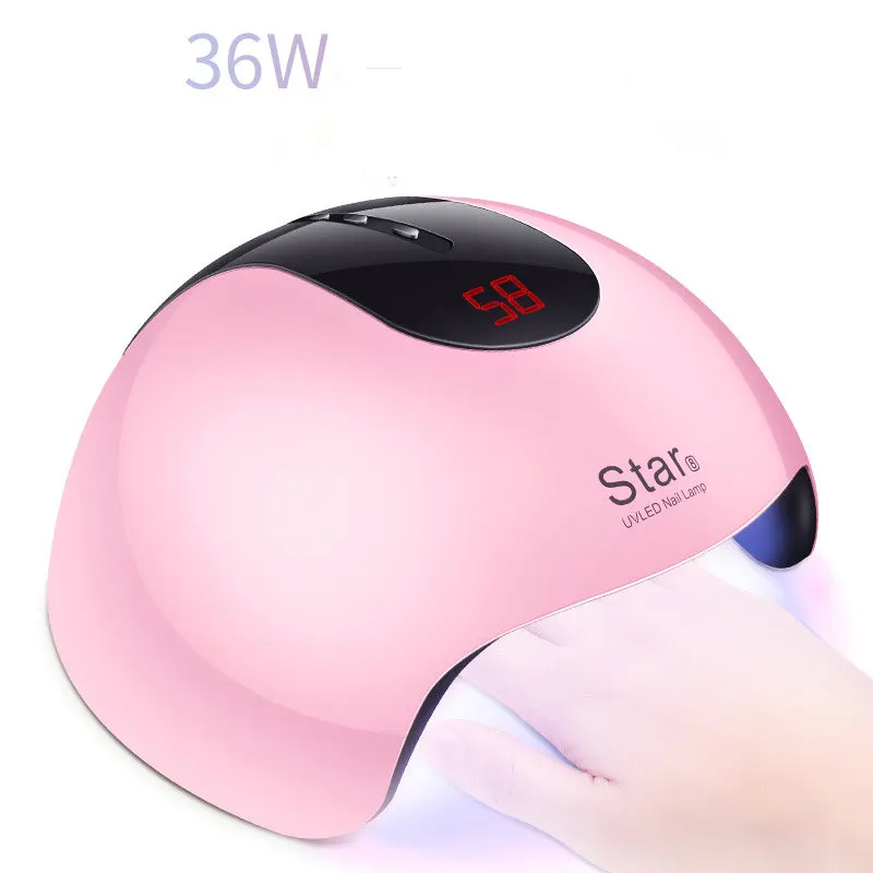 Manooby 36W Мини ногтей светодиодный для маникюра лампа сушки 12 Профессиональный