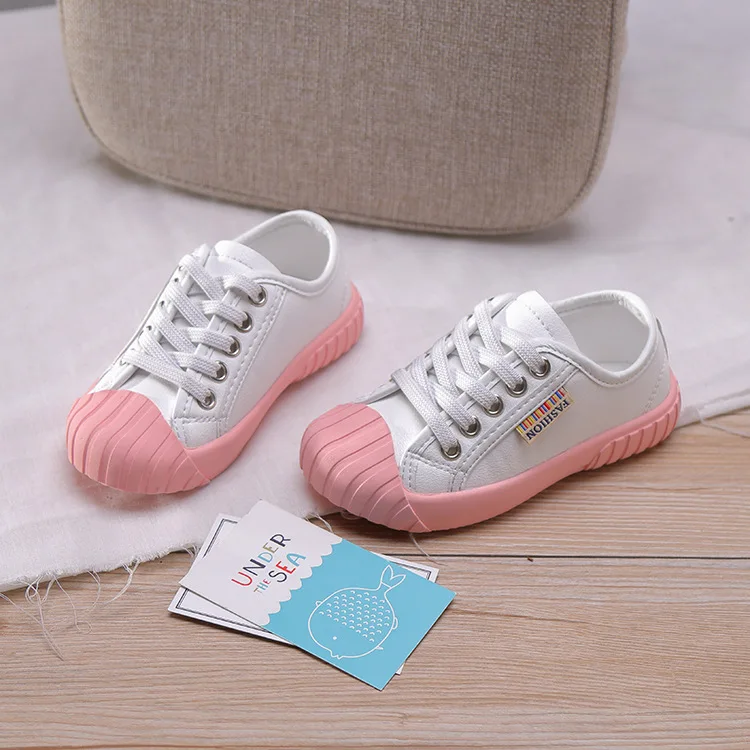 Autumn Kids Casual Sneakers Baby Girls Genuine Leather Shoes Children Mesh Sport Sneakers Toddler Boys Brand Sneakers Trainers