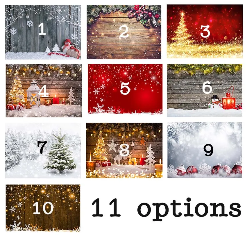 

Christmas Photography Backdrops Winter Snow Baby Newborn Photo Booth Backgrounds for Photocall Studio Photographic Vinyl Fabric