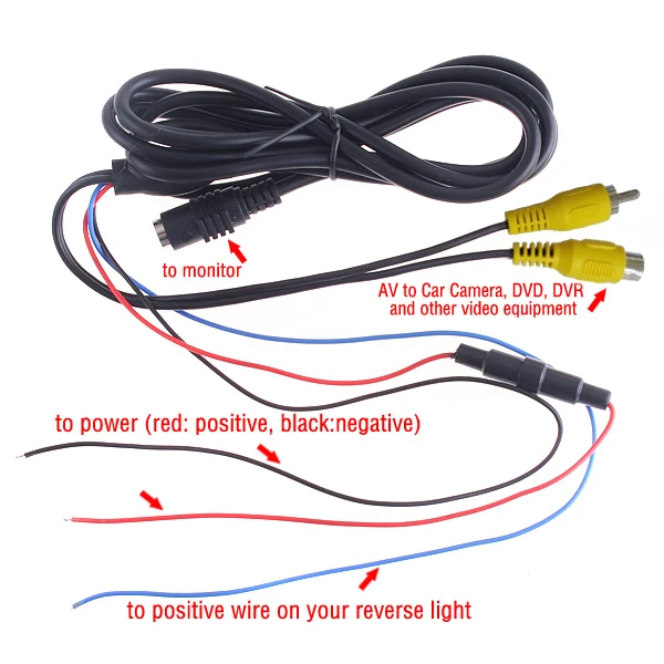 Автомобильный парковочный монитор TFT ЖК 7 дюймов с камерой заднего вида и